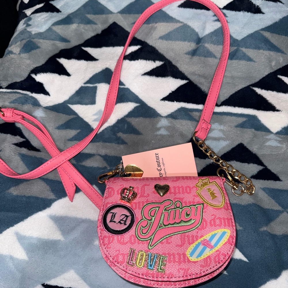 Juicy Couture Kids Bag in Bright Pink